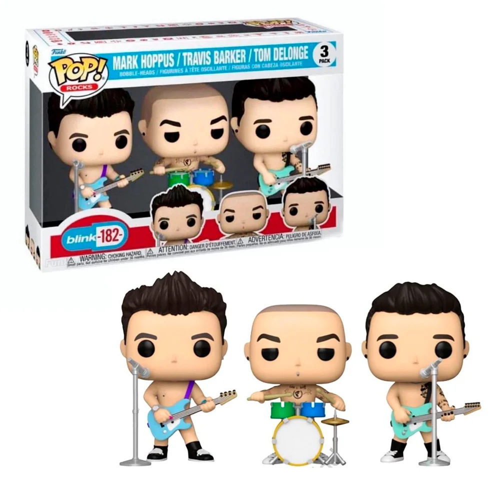 Blink-182 30th Anniversary Funko Pop! 3-Pack Image 1