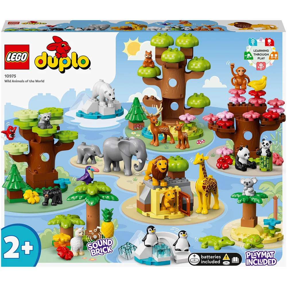 LEGO DUPLO Wild Animals: of the World Toy Animal Figures (10975) Image 1