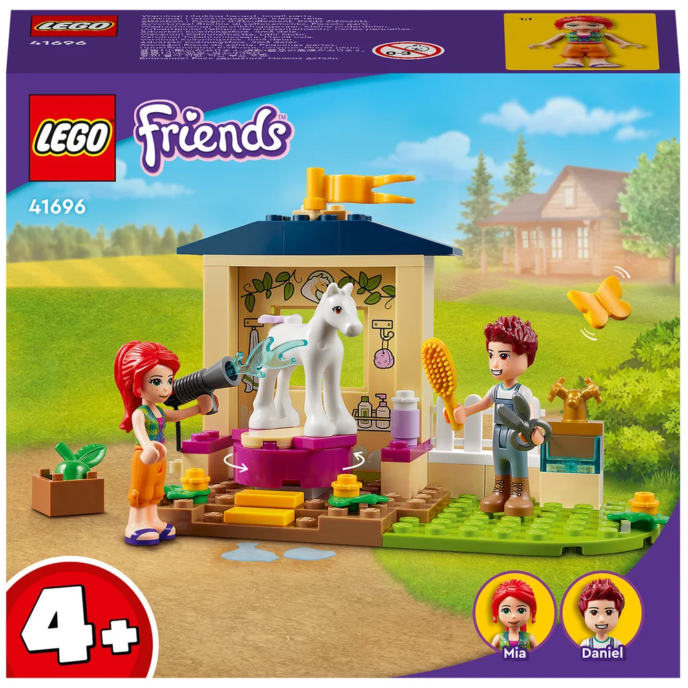 LEGO Friends: Pony-Washing Stable Horse Toy 4+ Set (41696) Image 1