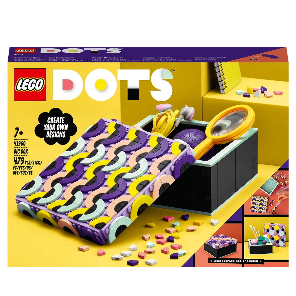 LEGO DOTS: Big Box DIY Storage Box Arts and Crafts Set (41960) Image 1