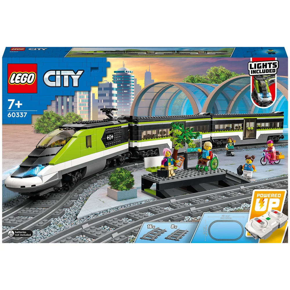LEGO City: Express Passenger Train Toy RC Lights Set (60337) Image 1