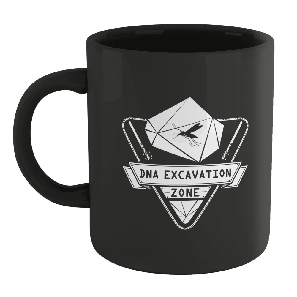 Jurassic Park Excavation Zone Mug - Black Image 1