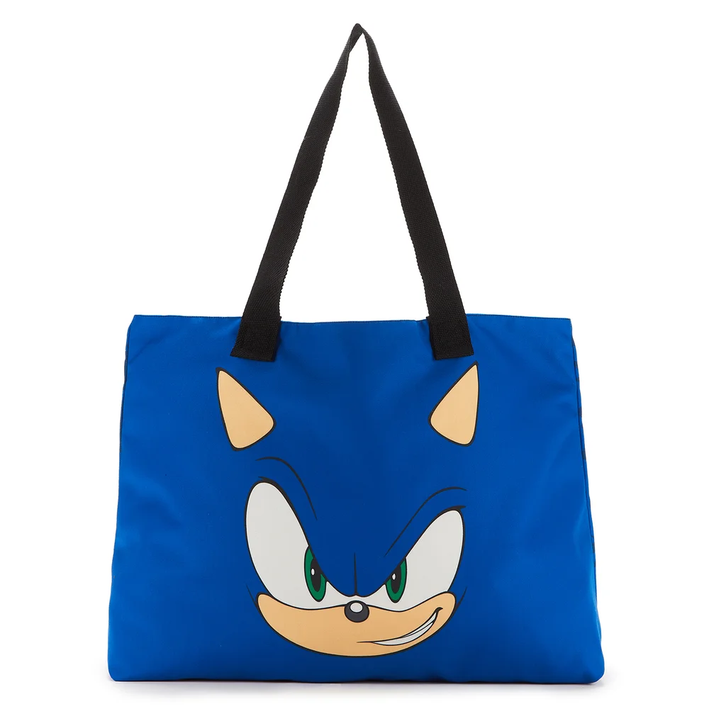 Sonic The Hedgehog Sonic Face Tote Bag Image 1