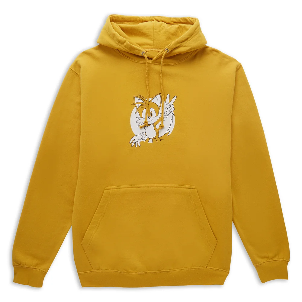 Sonic The Hedgehog Tails Hoodie - Mustard - S Image 1