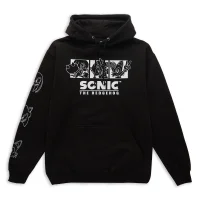 Sonic The Hedgehog Trio Hoodie - Black