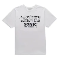 Sonic The Hedgehog Trio Men's T-Shirt - White - undefined undefined