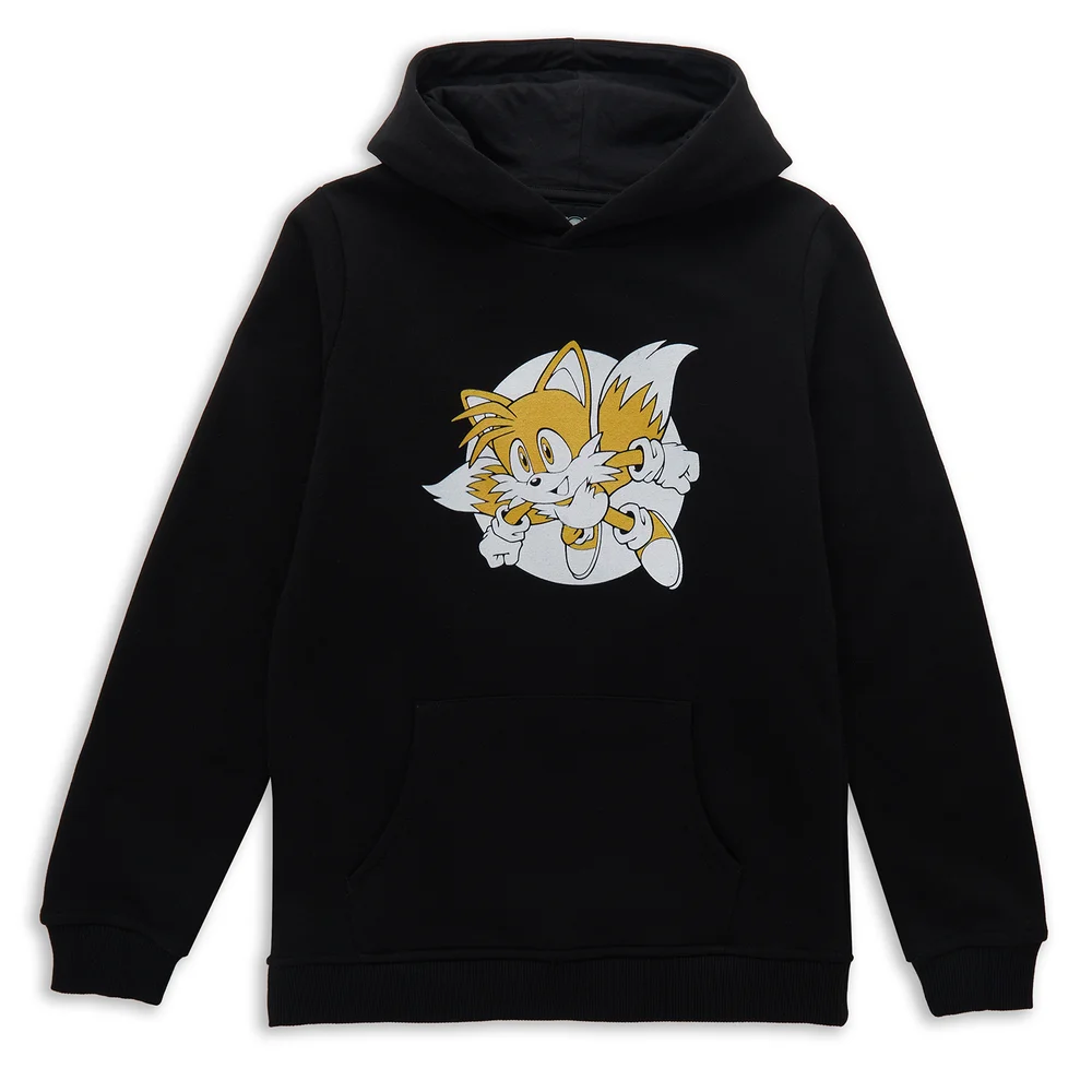 Sonic The Hedgehog Tails Fly Kids' Hoodie - Black - 3-4 Years Image 1