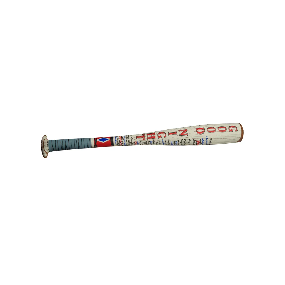 Official Rubies DC Comics Harley Quinn 56cm Bat Image 1