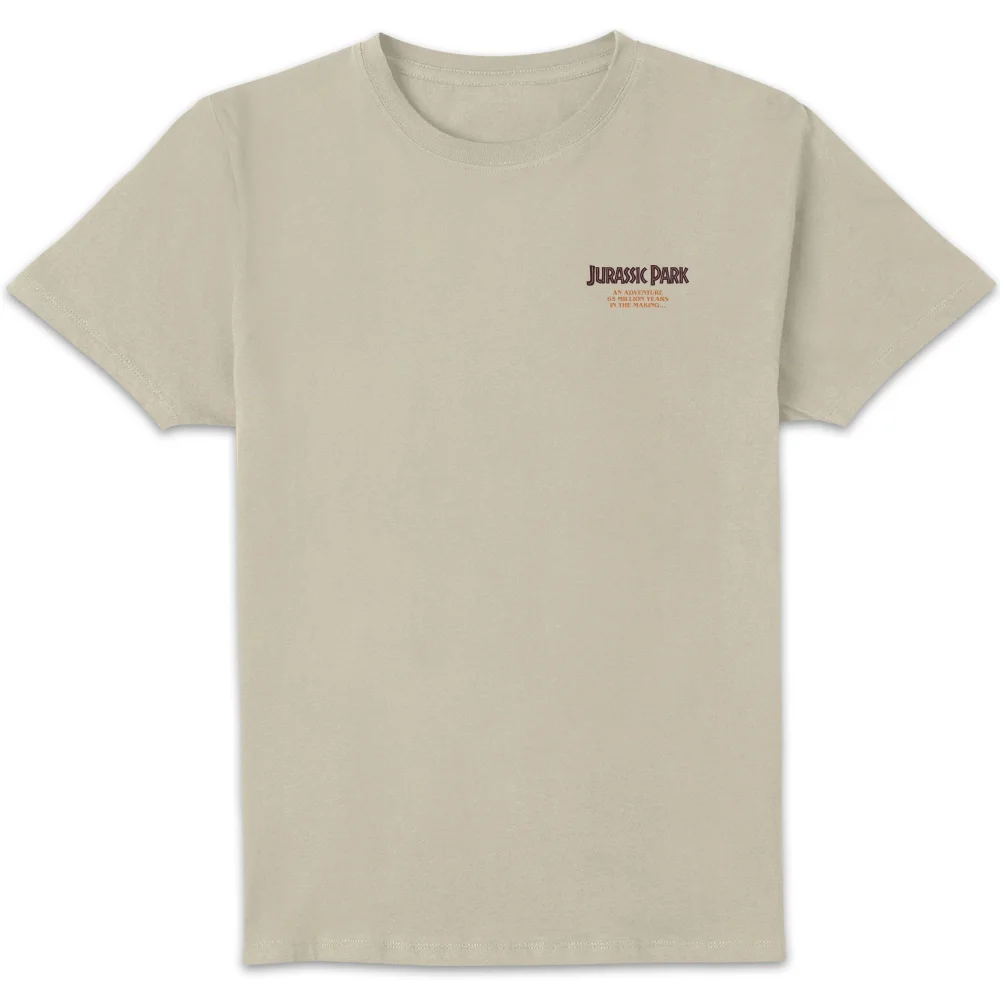 Luke Preece x Jurassic Park An Adventure 65 Million Years In The Making Unisex T-Shirt - Cream - L Image 1