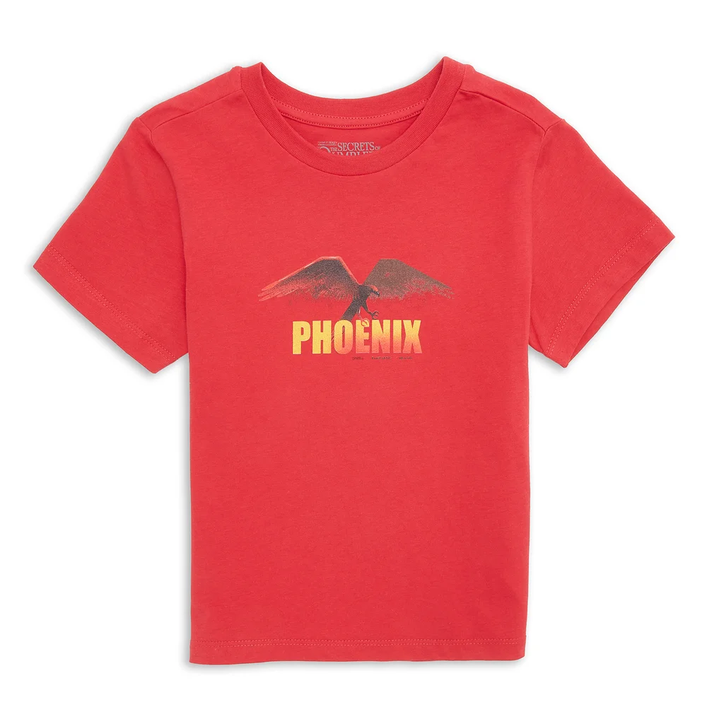 Fantastic Beasts Phoenix Kids' T-Shirt - Red - 3-4 Years Image 1