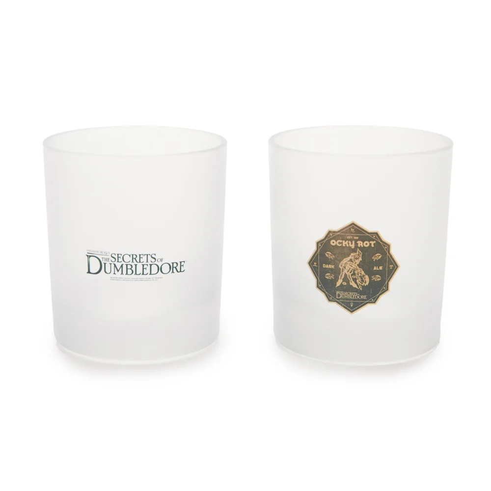Fantastic Beasts Ocky Rot Glass Tumbler Image 1