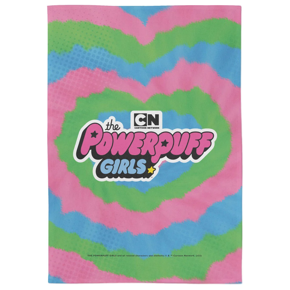 Powerpuff Girls Power Puff Girls Logo Tea Towel Image 1