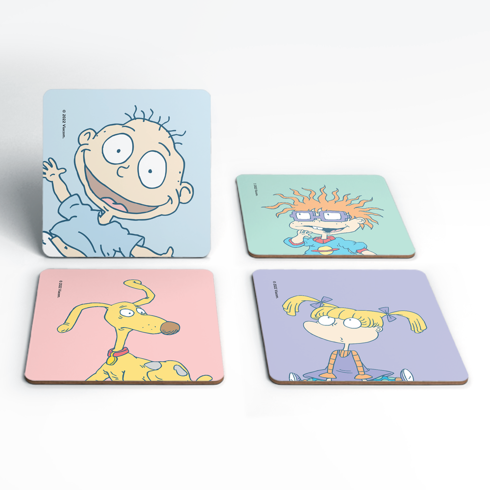 Nickelodeon Rugrats Characters Coaster Set Image 1