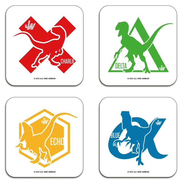 Jurassic World Raptors Coaster Set