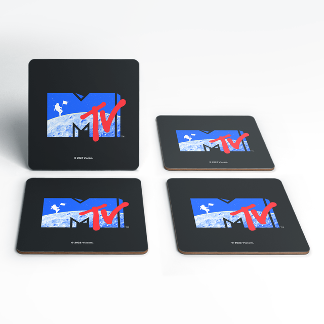 MTV Moon Logo Coaster Set