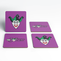 Batman Joker Logo Coaster Set - undefined undefined