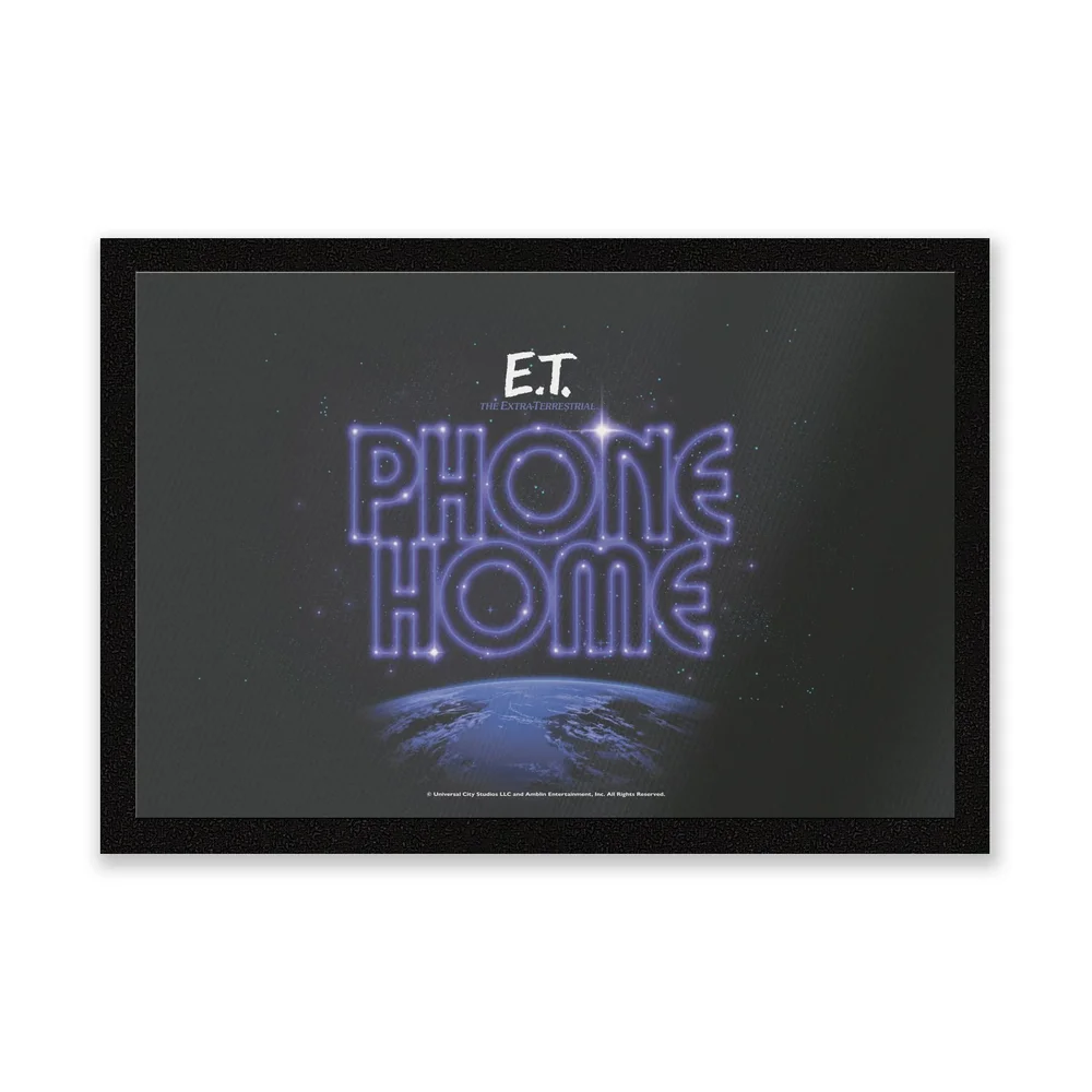E.T. the Extra-Terrestrial E.T. Phone Home Entrance Mat Image 1