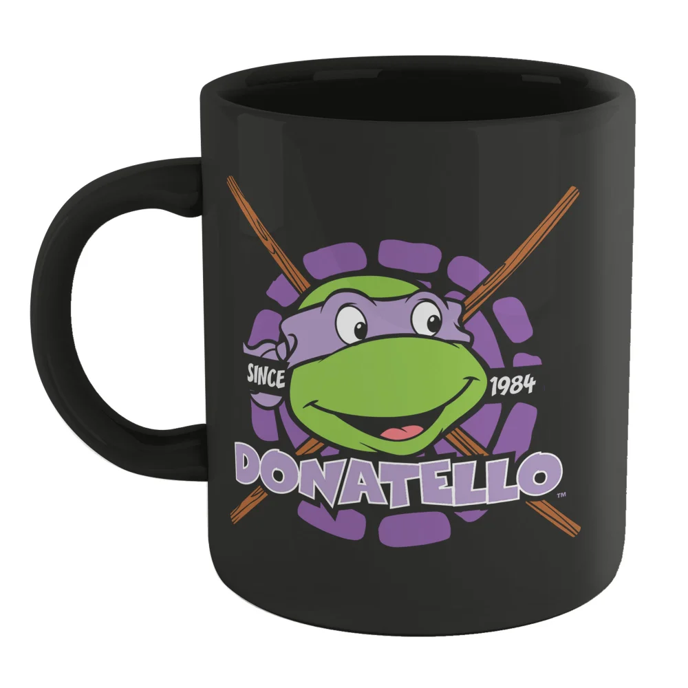Teenage Mutant Ninja Turtles Donatello Mug - Black Image 1