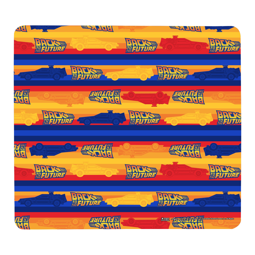 Back To The Future Retro Gaming Mouse Mat - Small Image 1