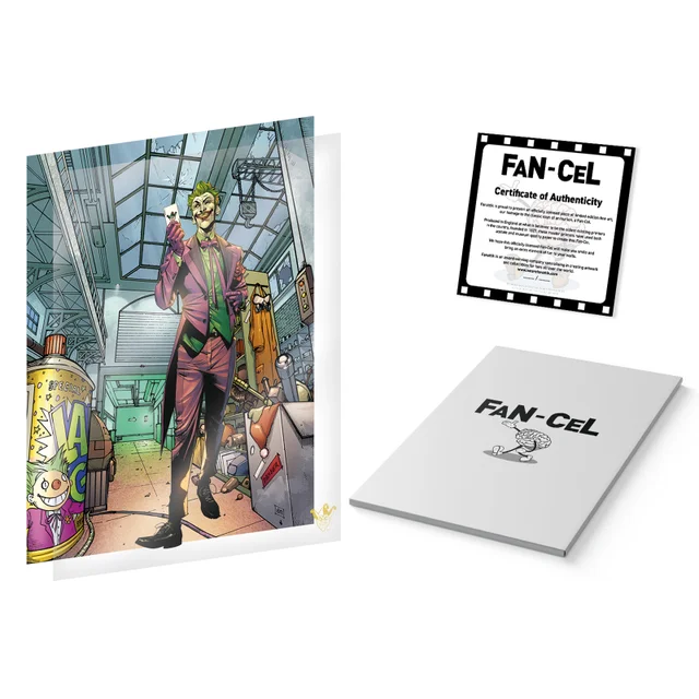 Fan-Cel The Joker Limited Edition Cell Artwork