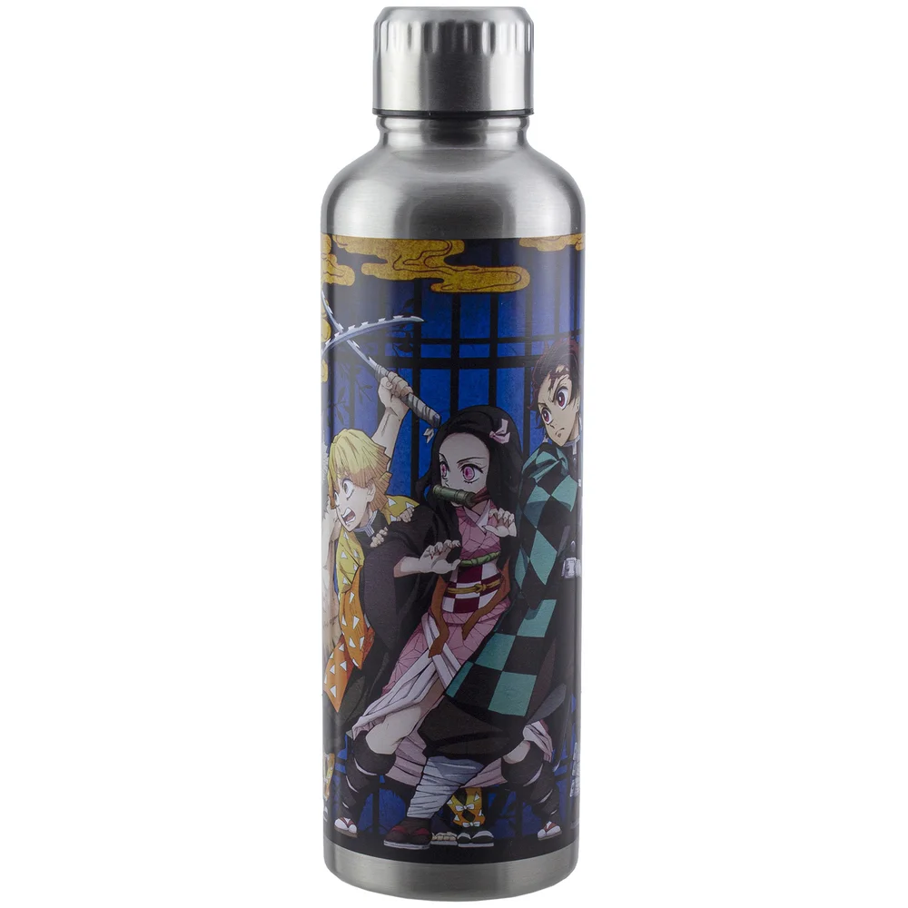 Demon Slayer Premium Metal Water Bottle Image 1
