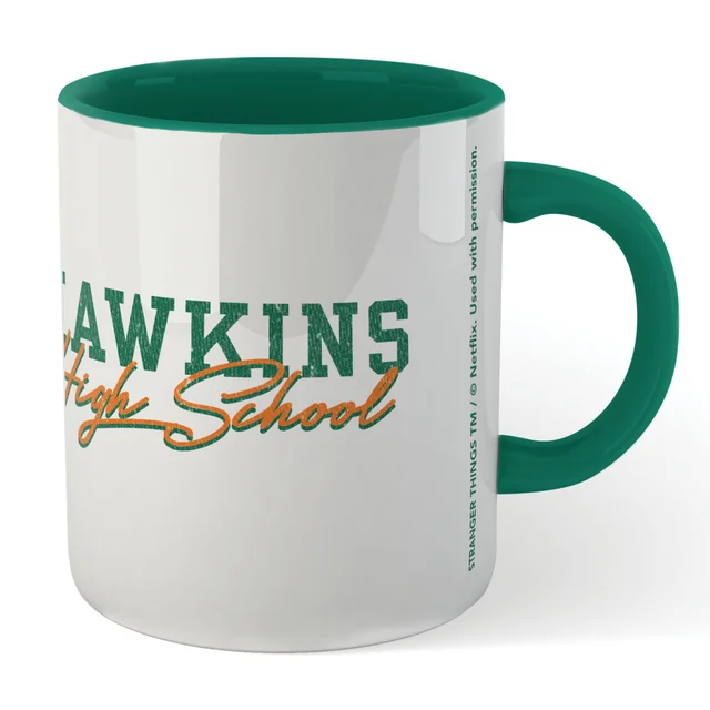 Stranger Things Hawkins Tigers Mug - Green