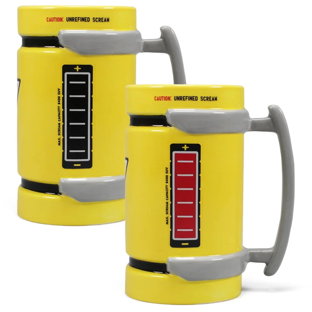 Monsters Inc Scream Heat Changing 3D Shaped Mug Image 1