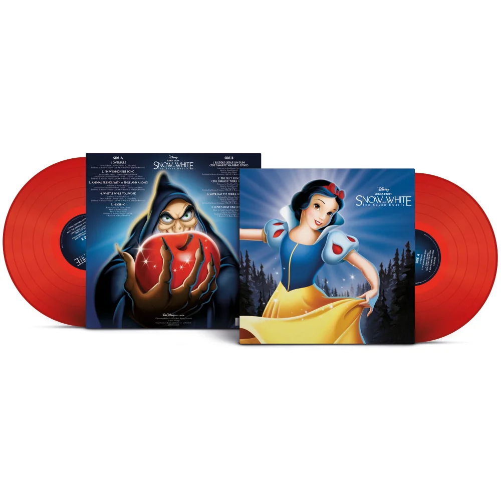 Songs from Snow White and the Seven Dwarfs (85th Anniversary) (Red Colour Vinyl) Vinyl Image 1