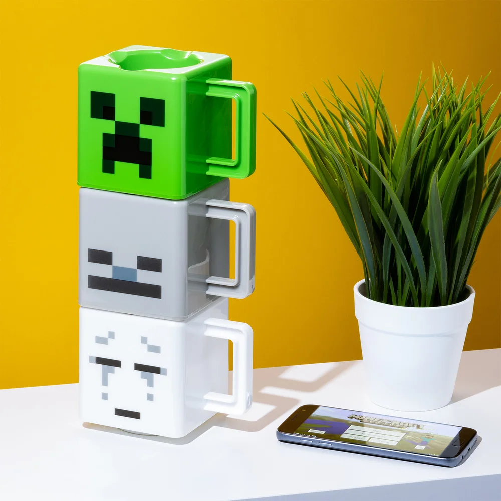 Minecraft Stacking Mugs Image 1