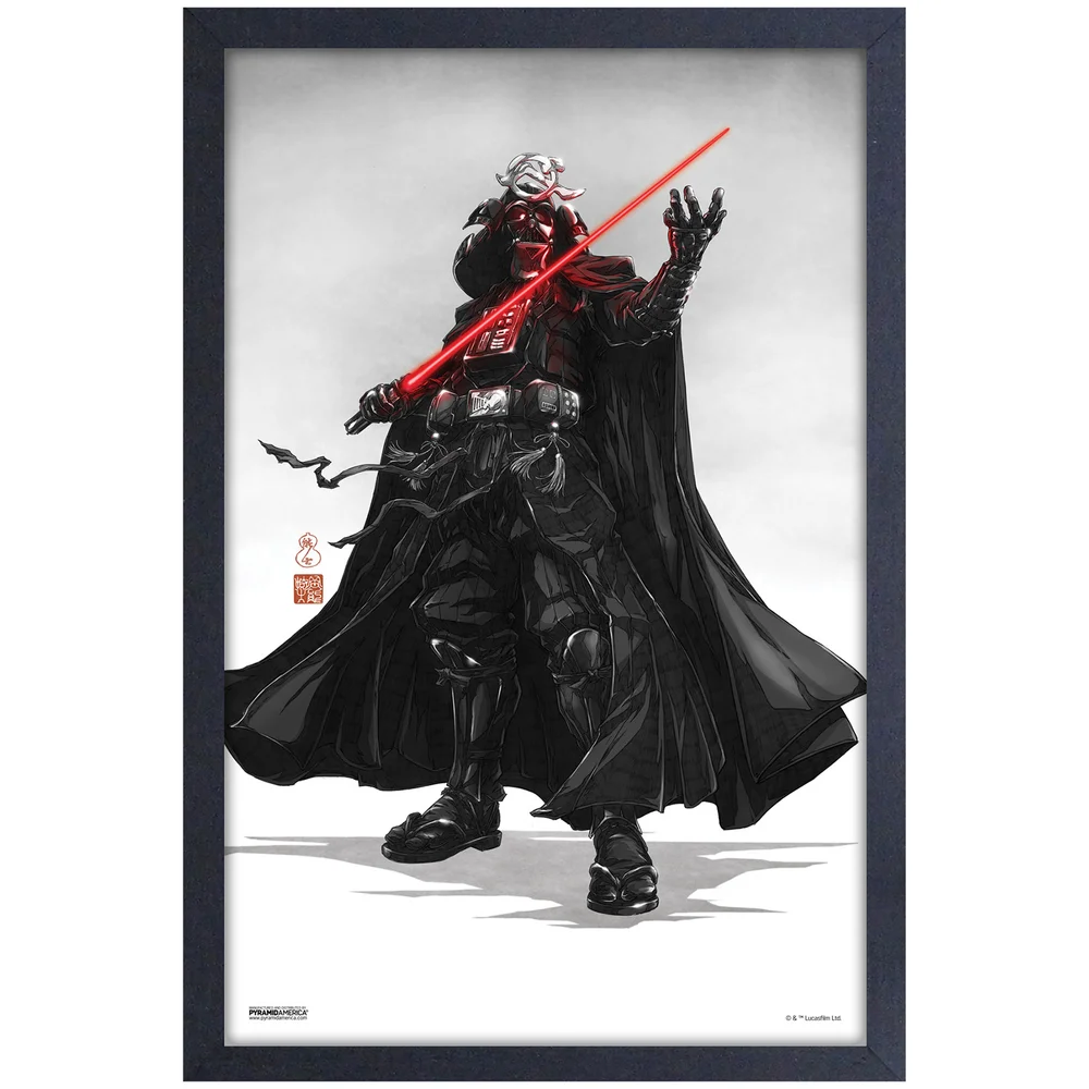 Star Wars: Visions Vader Framed Art Print Image 1