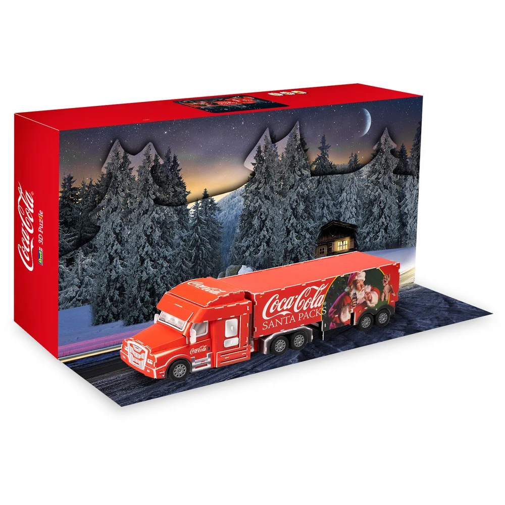 Revell Advent Calendar - Coca-Cola Truck (3D Puzzle) Image 1