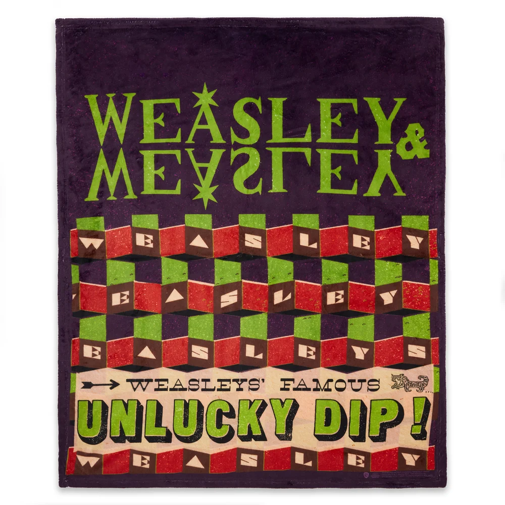 Decorsome x Harry Potter Unlucky Dip Fleece Blanket - M Image 1