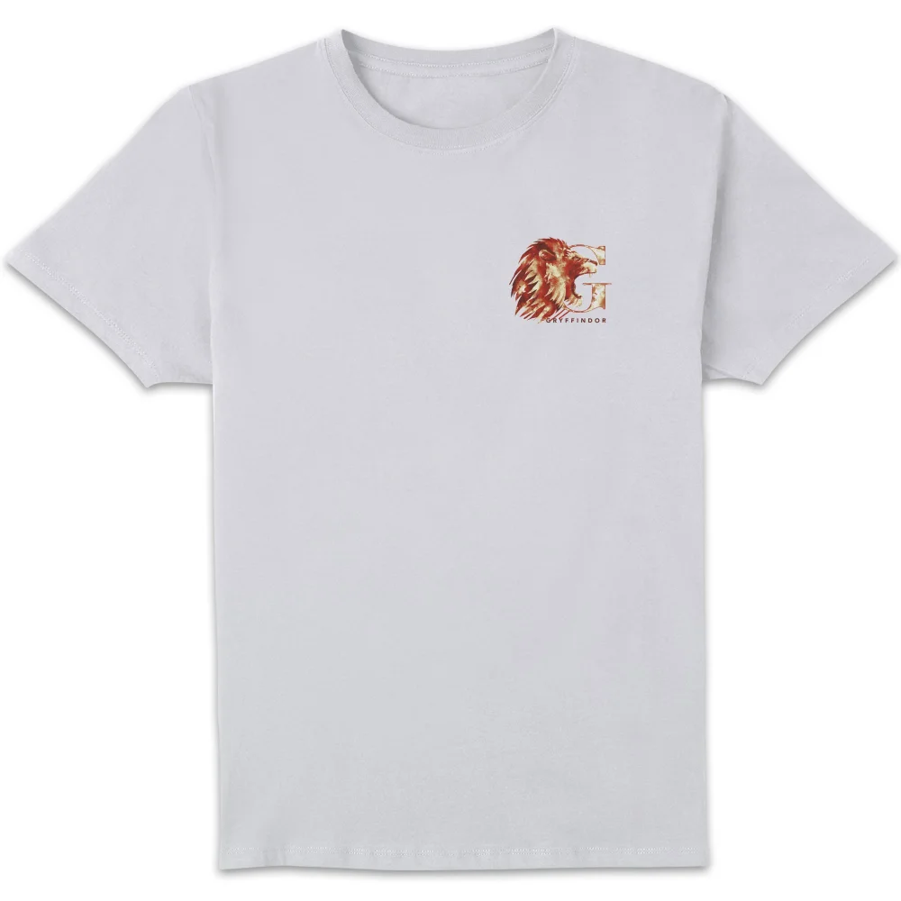 Harry Potter Gryffindor Unisex T-Shirt - White - S Image 1