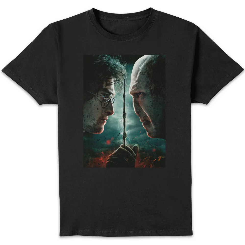 Harry Potter Deathly Hallows - Part 2 Unisex T-Shirt - Black - S Image 1