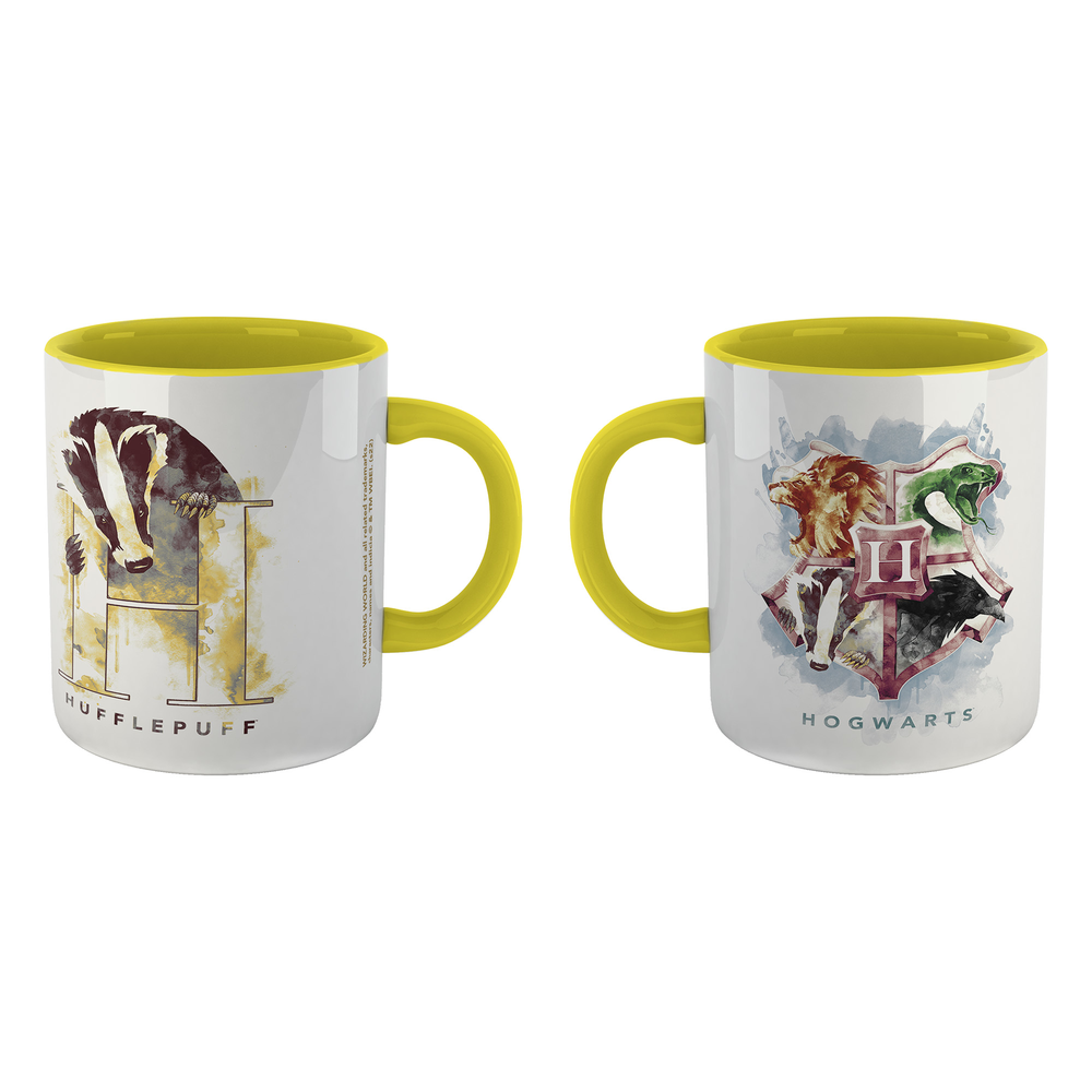 Harry Potter Hufflepuff Mug - Yellow Image 1