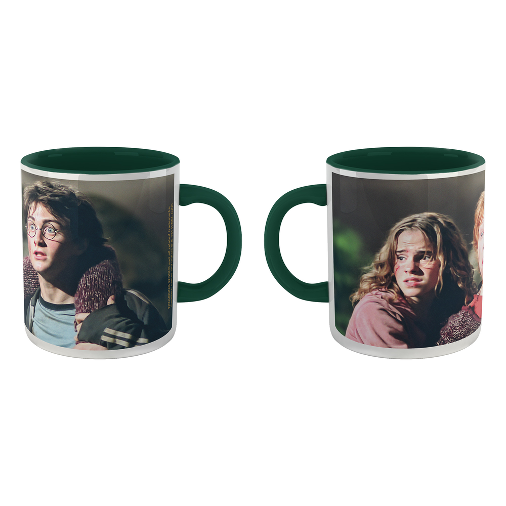 Harry Potter Hermione Ron And Harry Mug - Green Image 1