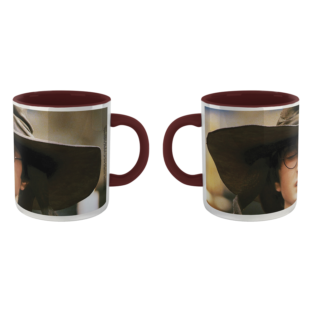 Harry Potter Large Wizard Hat Mug - Burgundy Image 1