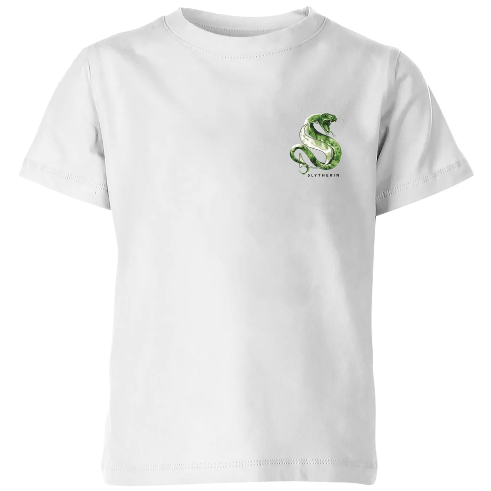 Harry Potter Slytherin Kids' T-Shirt - White - 3-4 Years Image 1