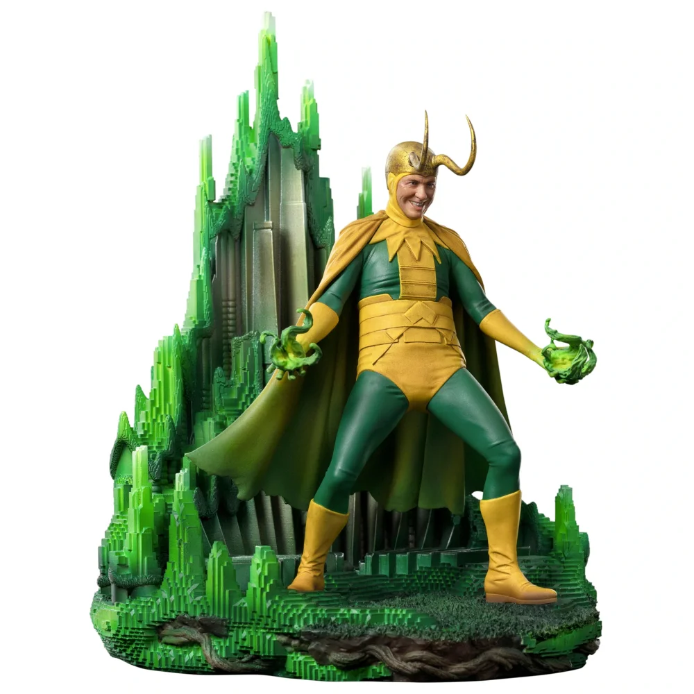 Iron Studios Marvel Classic Loki Variant Deluxe Statue Image 1