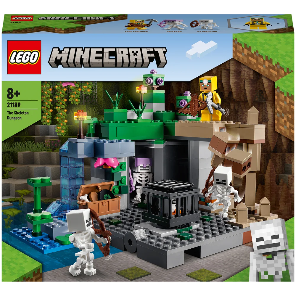 LEGO Minecraft: The Skeleton Dungeon, Buildable Toy (21189) Image 1