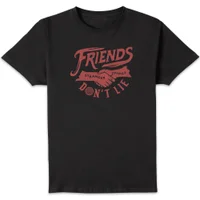 Stranger Things Friends Don't Lie Unisex T-Shirt - Black - undefined undefined