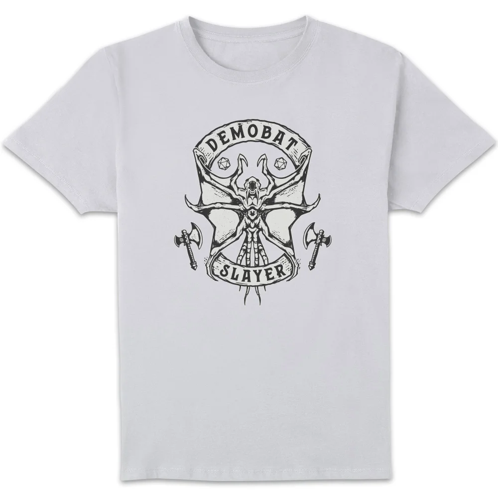 Stranger Things Demobat Slayer Unisex T-Shirt - White - S Image 1