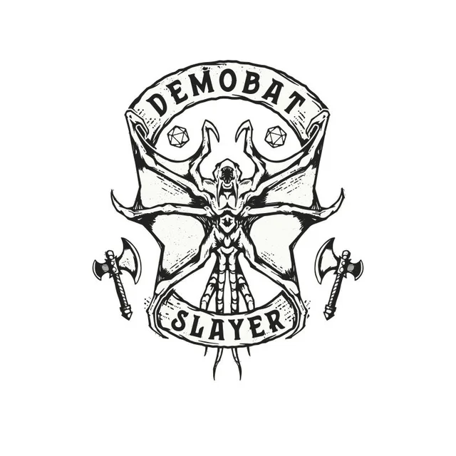 Stranger Things Demobat Slayer Unisex T-Shirt - White