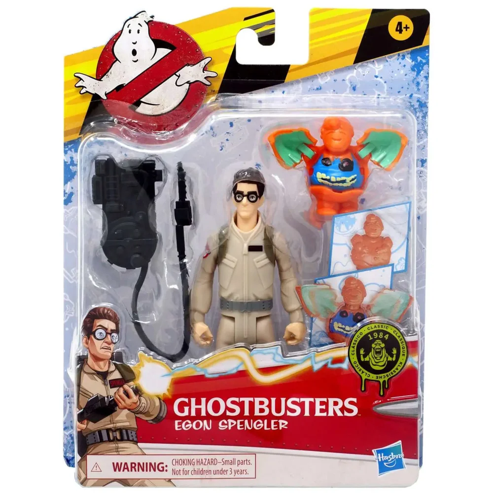 Hasbro Ghostbusters Fright Feature Egon Spengler 5 Inch Action Figure Image 1