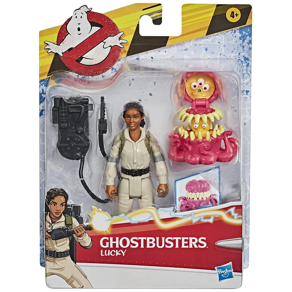 Hasbro Ghostbusters Fright Feature Lucky 5 Inch Action Figure Image 1