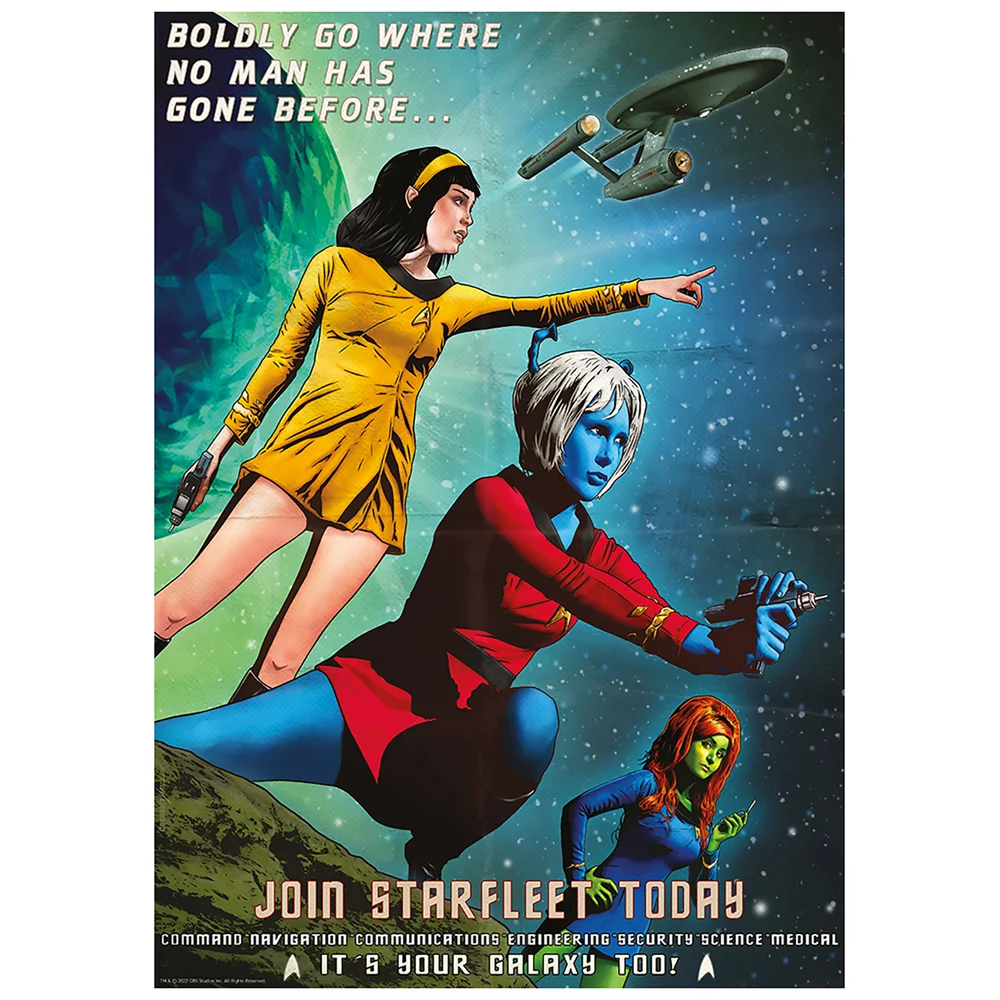 Fanattik Star Trek Limited Edition Art Print Image 1