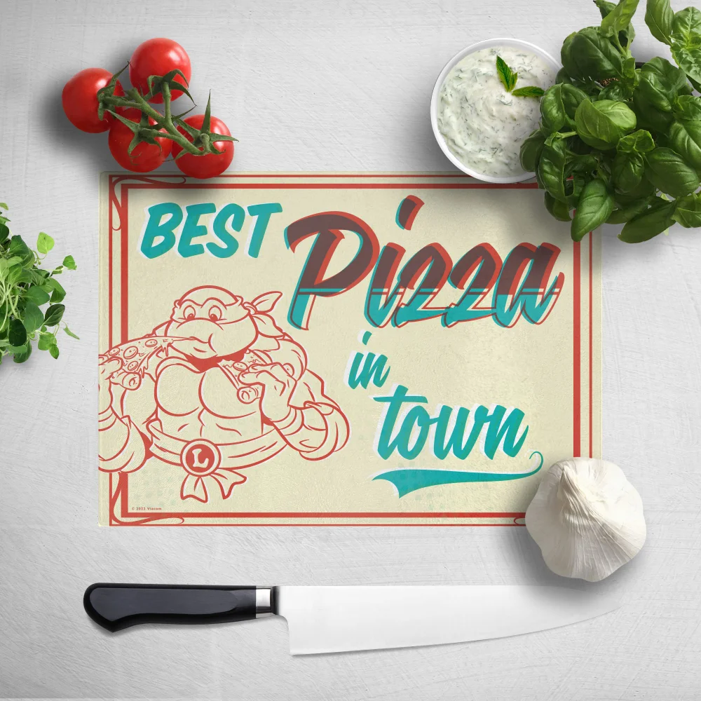 Teenage Mutant Ninja Turtles Best Pizza In Town Chopping Board Image 1
