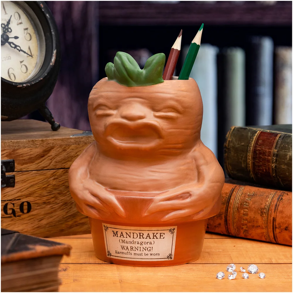 Harry Potter Mandrake Root Pen / Plant Pot Image 1