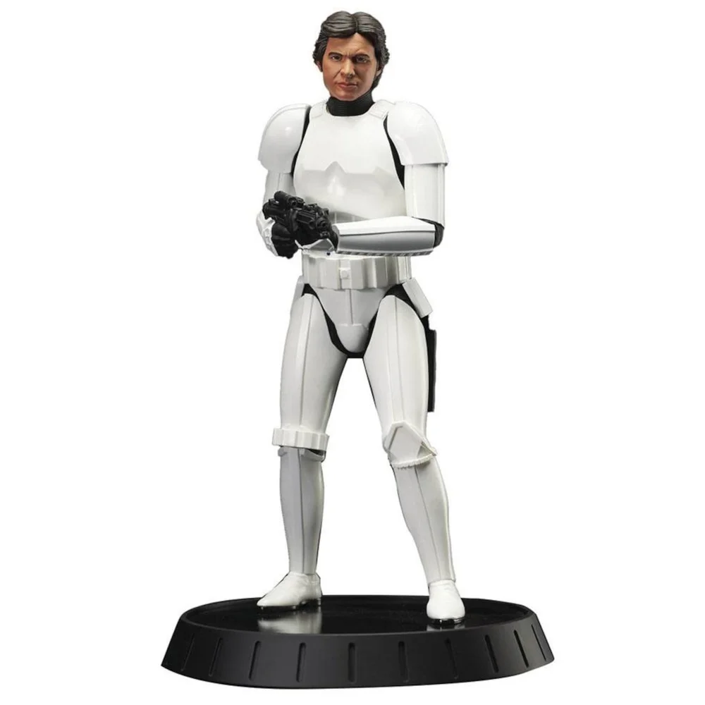 Gentle Giant Star Wars Episode IV Milestones Statue 1/6 Han Solo (Stormtrooper Disguise) 40th Anniversary Exclusive 30 cm Image 1
