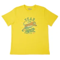 Stranger Things Year Of The Tiger T-Shirt - Yellow